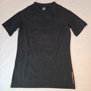 TOMMIE COPPER Women Shoulder Support, Posture Compression Shirt Sz L Black